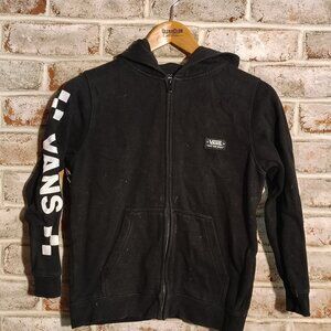 Vans Black Zip-up Hoodie - Small
